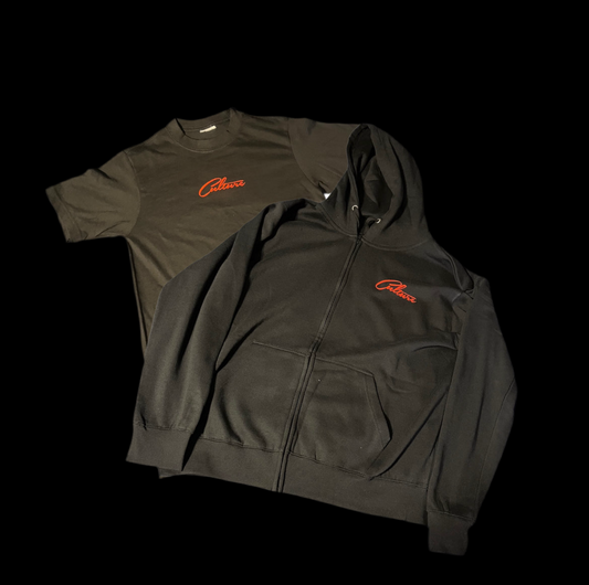 Culture Tee x Hooded Zip Up